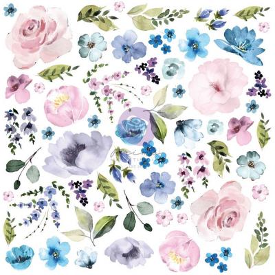 Prima Marketing Watercolor Floral Die Cuts - Ephemera 2